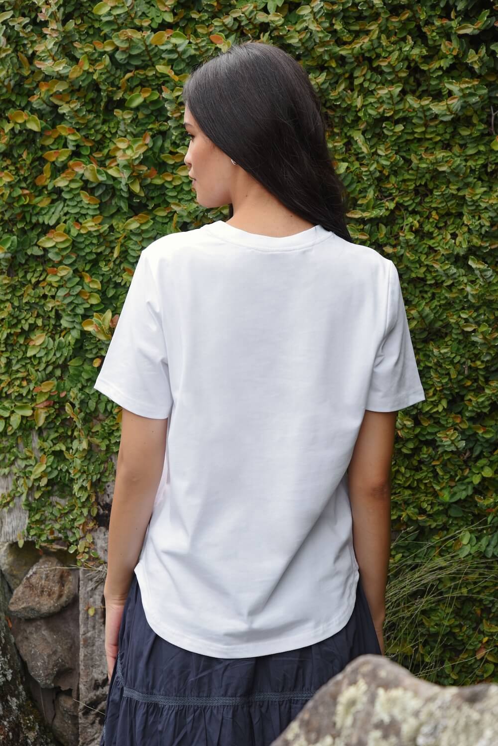 COOP by Trelise Cooper - Bloom Service T-Shirt - White & Navy