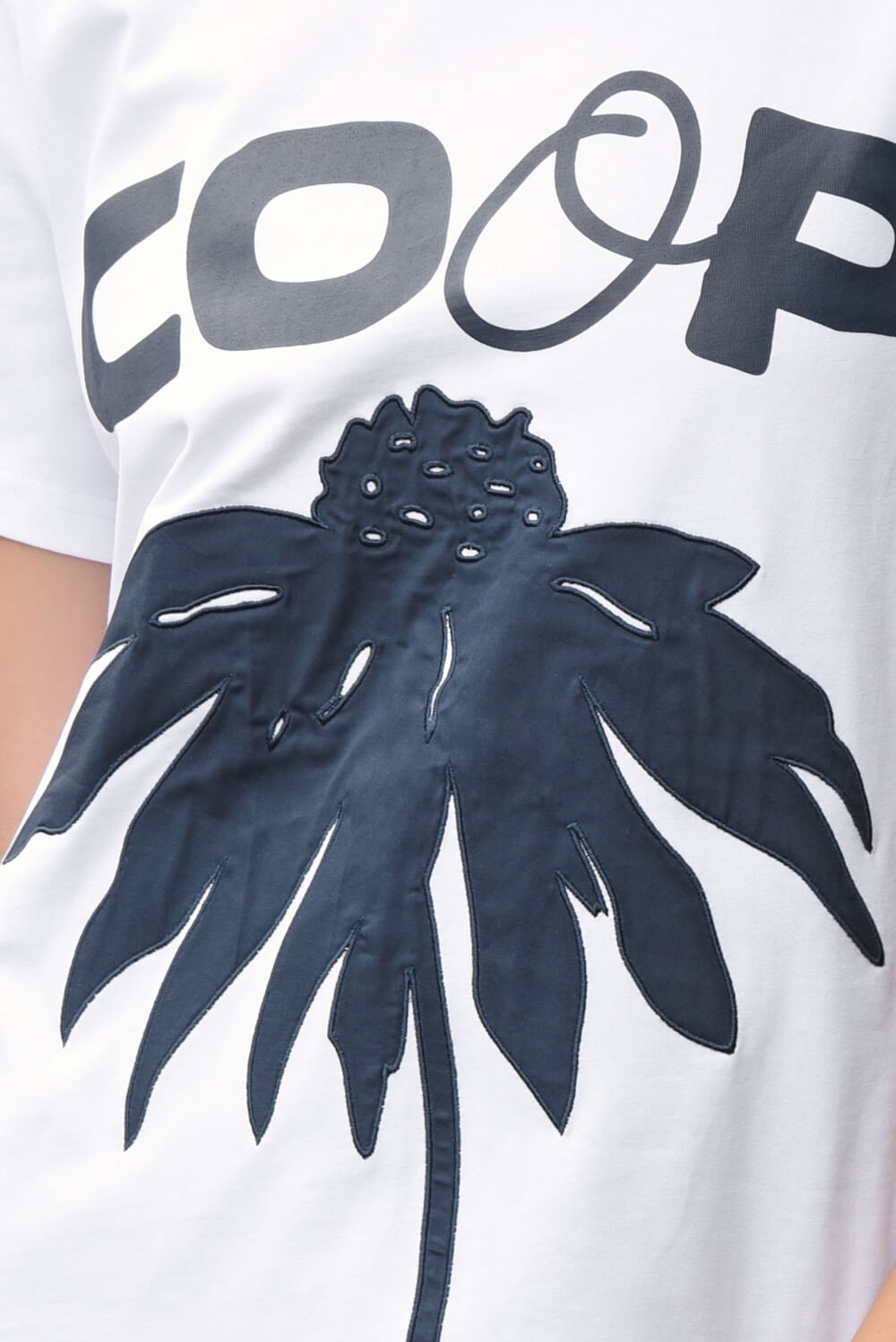 COOP by Trelise Cooper - Bloom Service T-Shirt - White & Navy