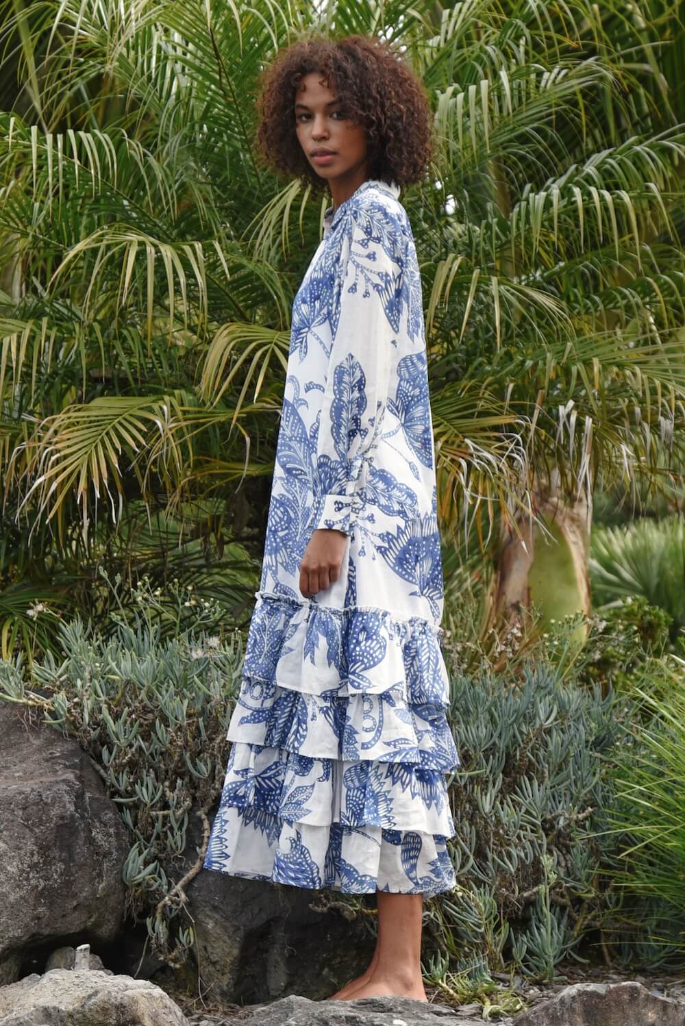 COOP by Trelise Cooper - Frill-er Instinct Dress - Blue & White