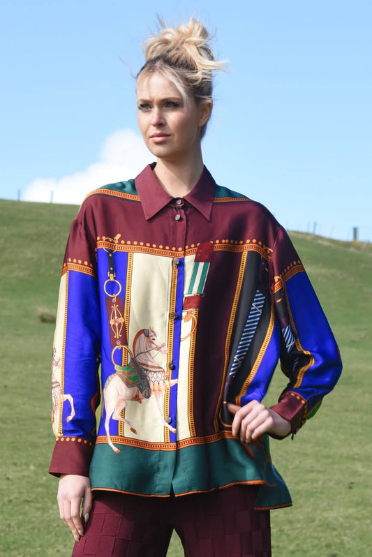 Cooper by Trelise Cooper - Let the Sun Shine Shirt - Horses Multi