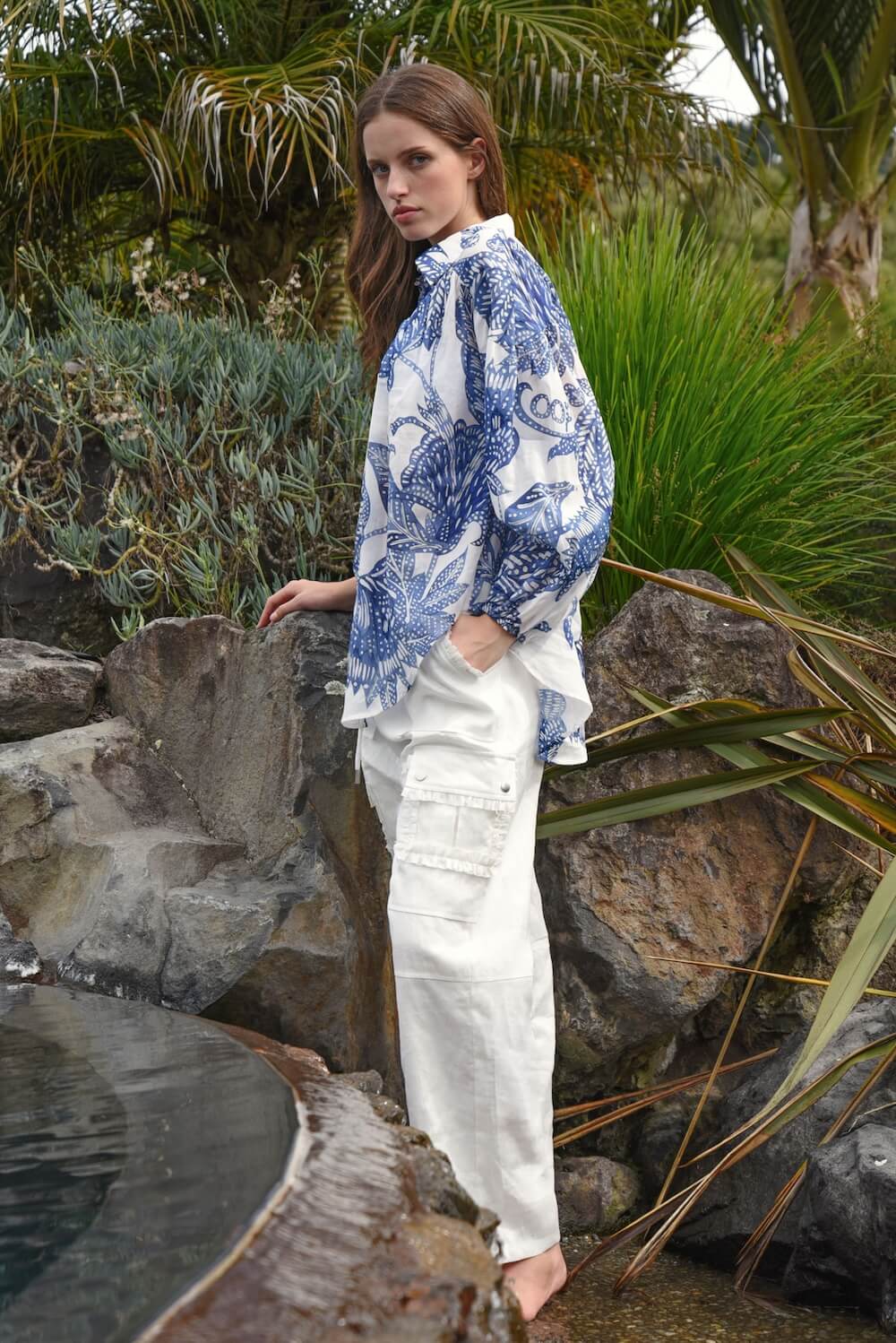 COOP by Trelise Cooper - Linen on the Edge Trouser - White