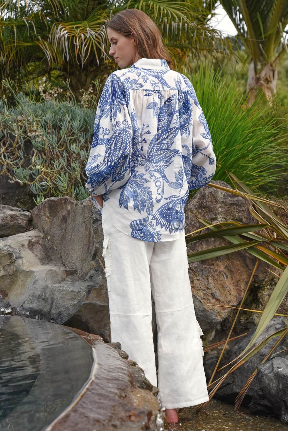 COOP by Trelise Cooper - Linen on the Edge Trouser - White