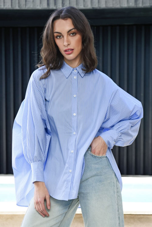 Cooper by Trelise Cooper - Living the Dream Shirt - Blue Stripe