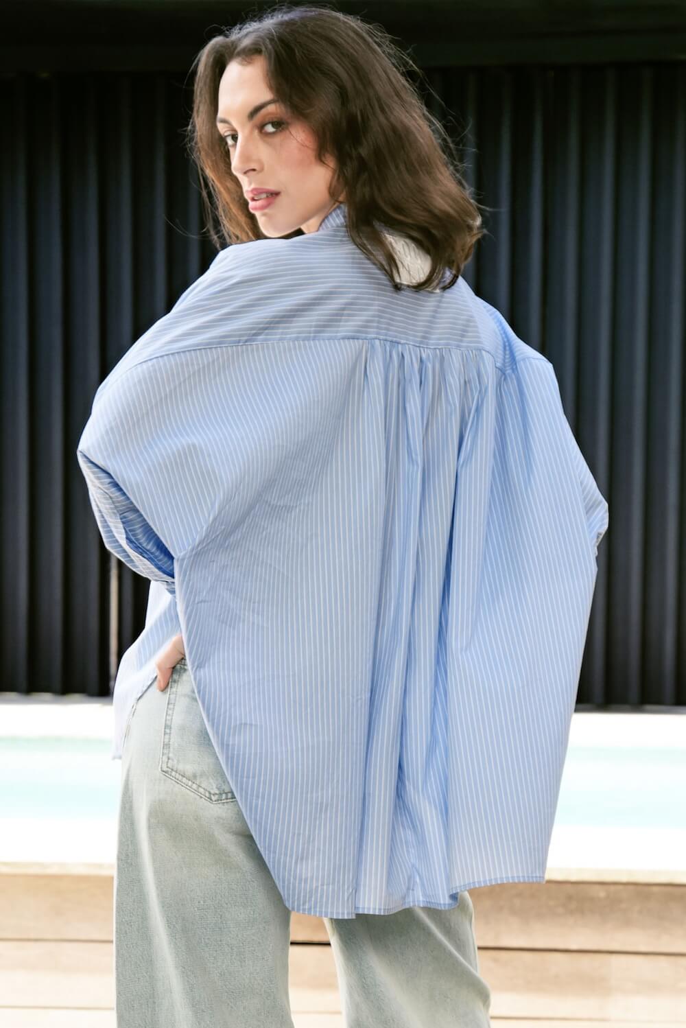 Cooper by Trelise Cooper - Living the Dream Shirt - Blue Stripe