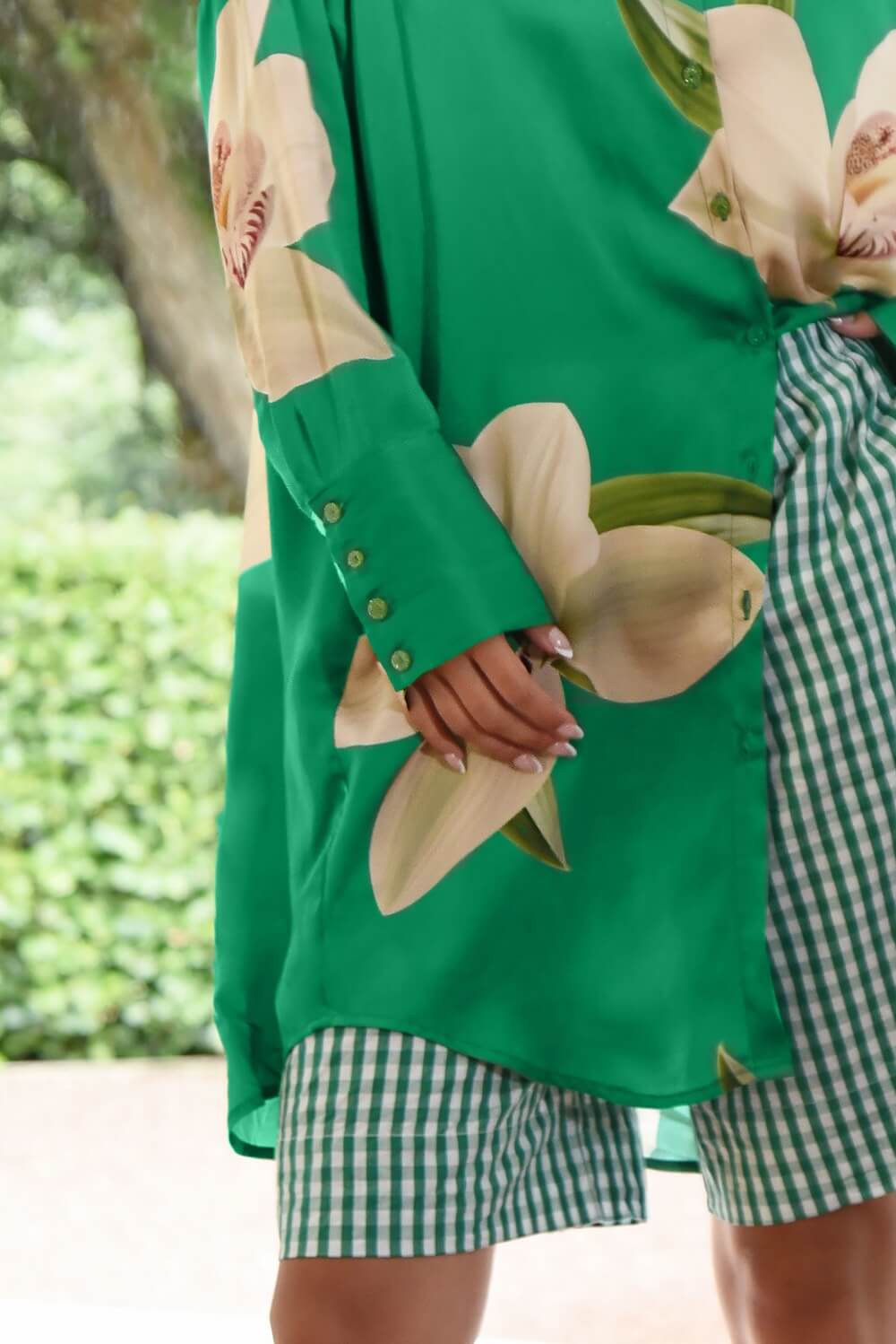 Curate by Trelise Cooper - Something Borrowed Shirt - Green Orchid