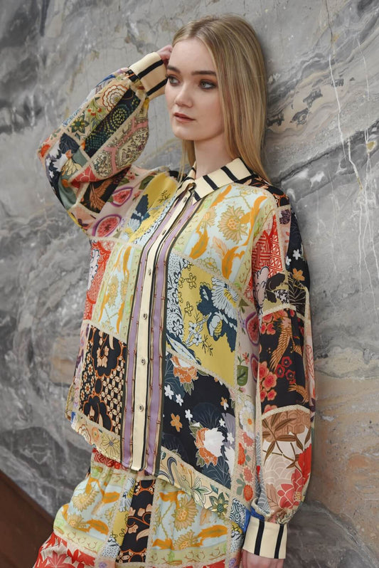 Curate by Trelise Cooper - Under the Sun Shirt - Squares