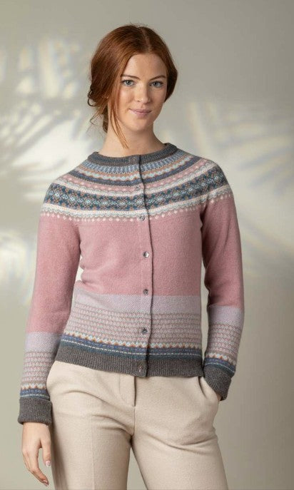 Eribe Alpine Cardigan Vintage Pink