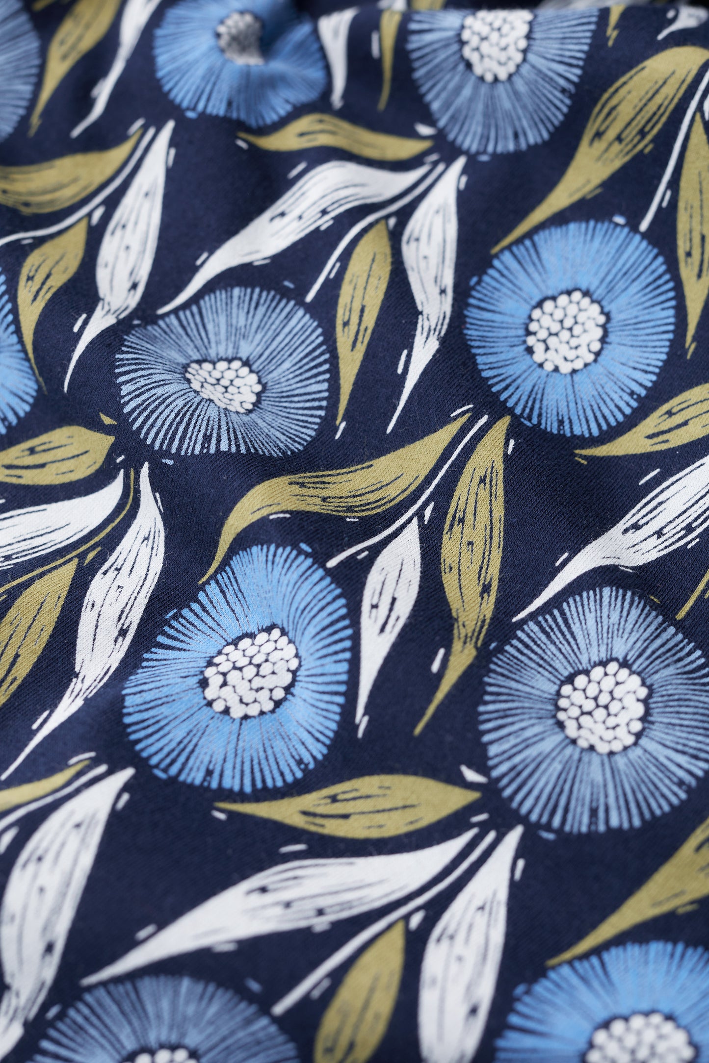 Seasalt Waterfront Dress - Textured Flower Head Maritime