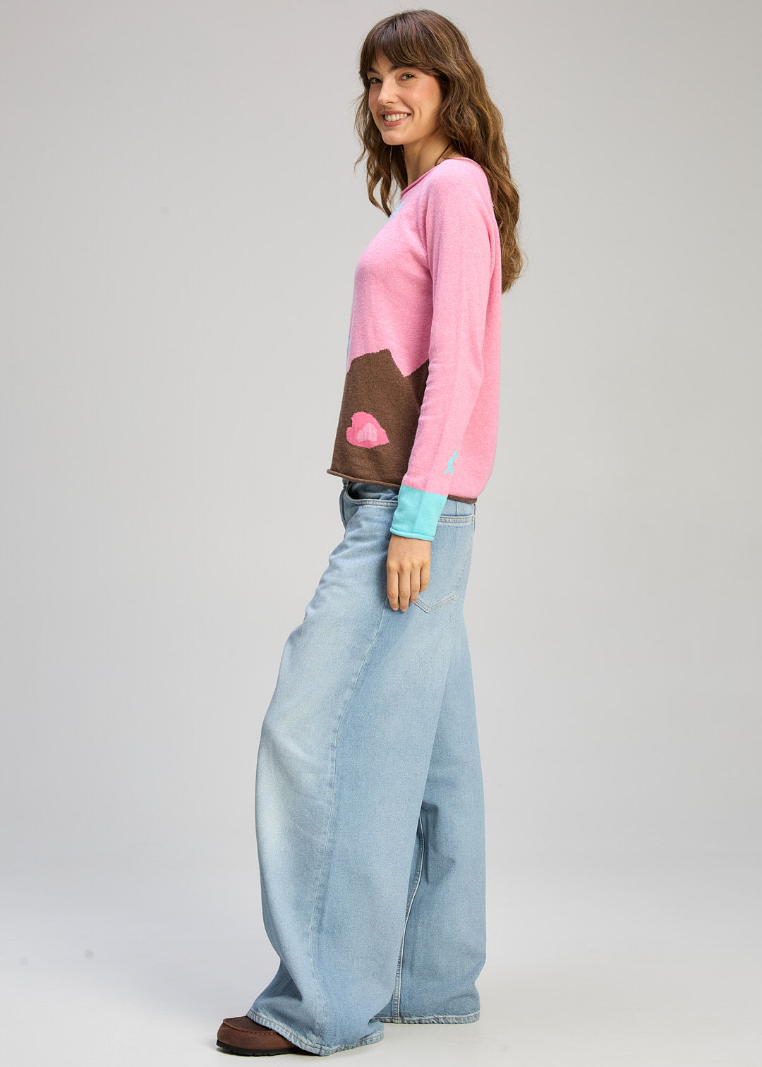 Zaket & Plover - Petal Play Jumper - Peony - ZP8122