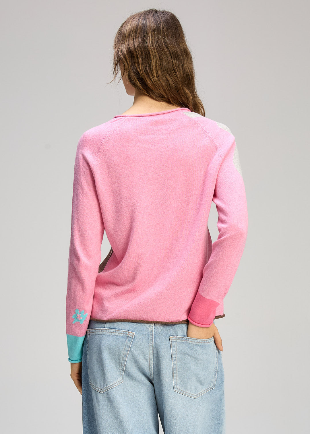 Zaket & Plover - Petal Play Jumper - Peony - ZP8122