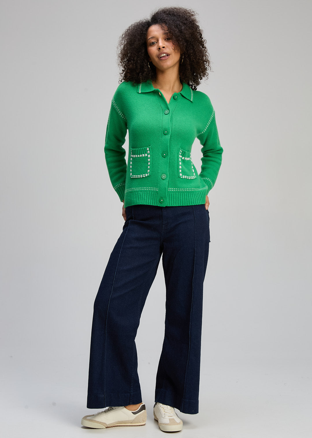 Zaket & Plover - Tailored Cardi - Rocket - ZP8101