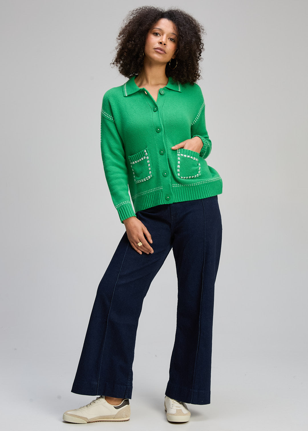 Zaket & Plover - Tailored Cardi - Rocket - ZP8101 | Denim Life