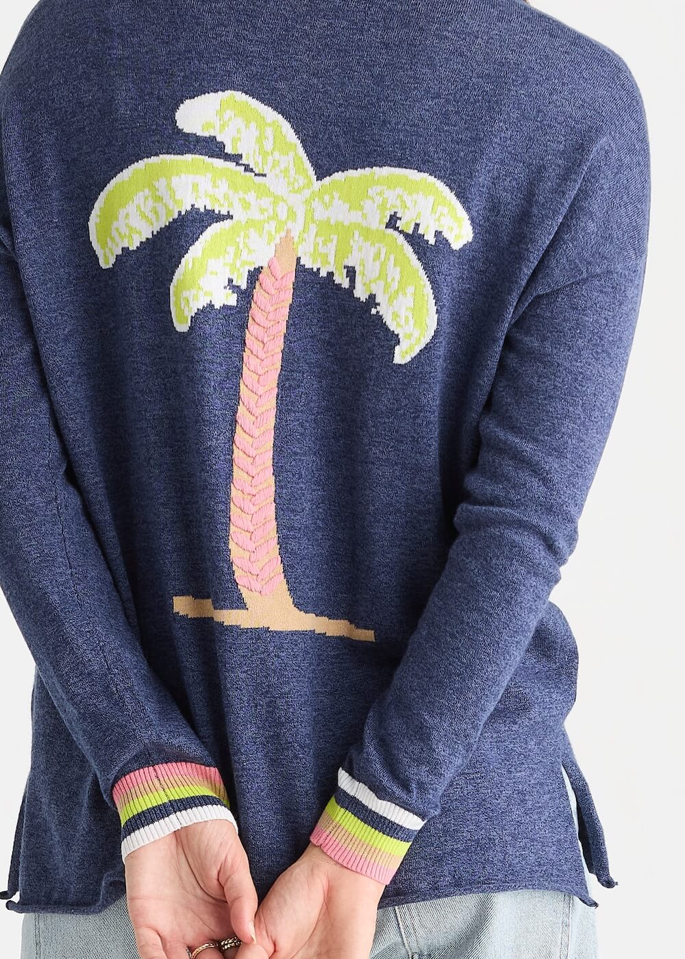 Zaket & Plover - Island Tie Top - Denim (ZP8805)