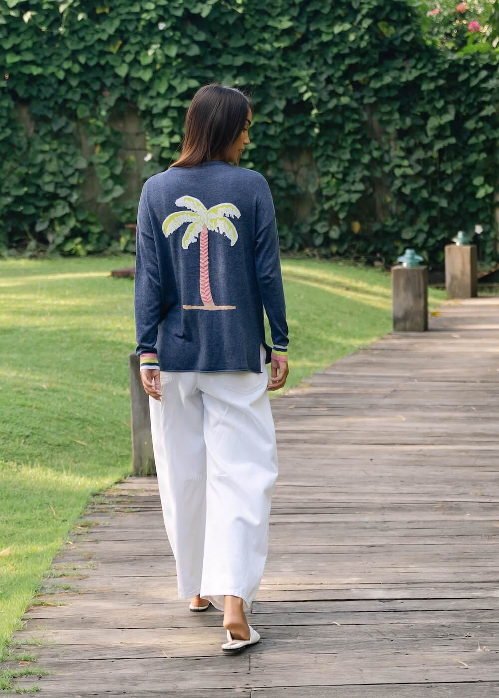 Zaket & Plover - Island Tie Top - Denim (ZP8805)