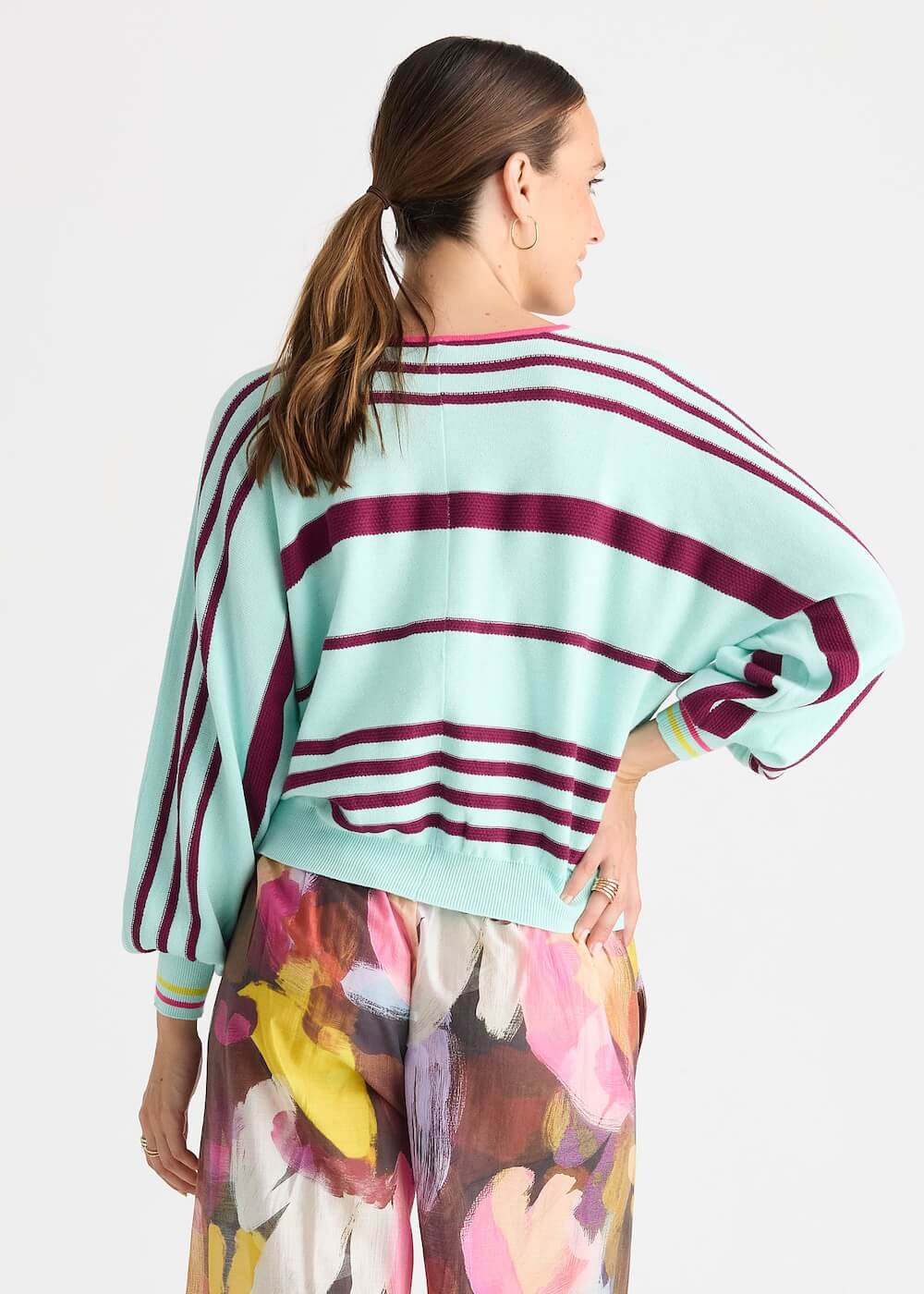 Zaket & Plover - Statement Zip Cardi - Breeze (ZP8808)