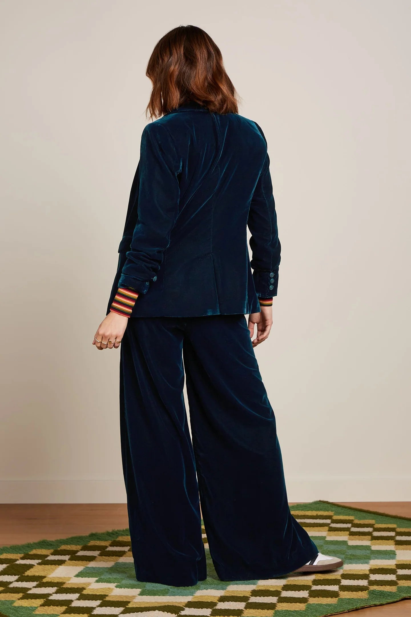 King Louie Brooke Blazer Gamine Velvet