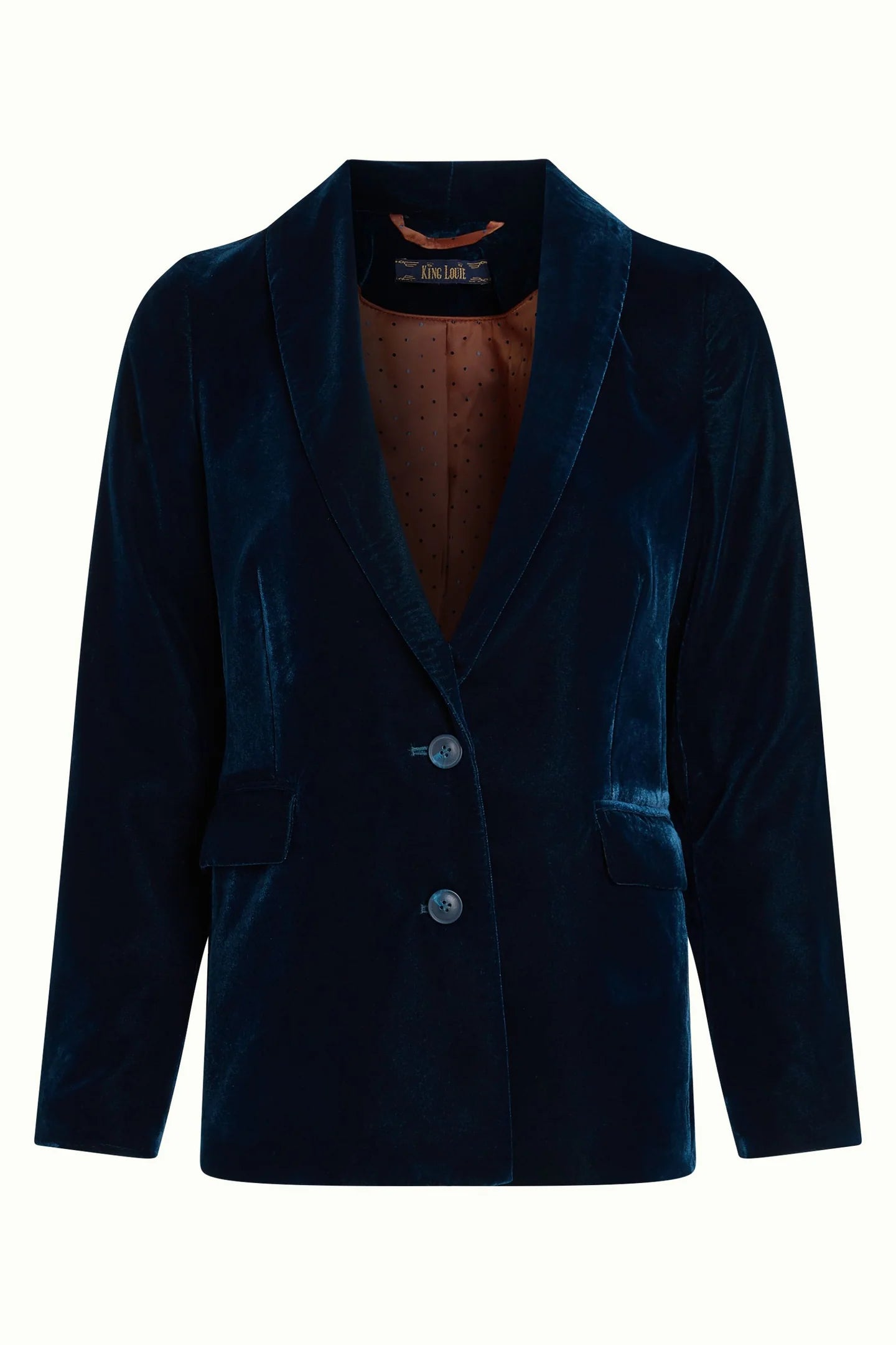 King Louie Brooke Blazer Gamine Velvet