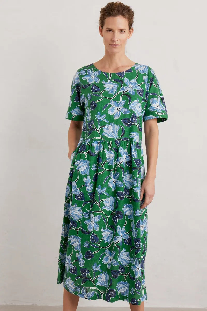 Seasalt Brouse Dress - Cyclamen Island