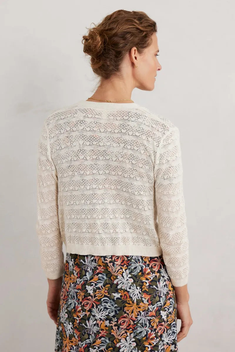 Seasalt Sweet Day Cardigan - Ecru