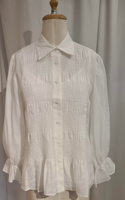 Kamare Harbour Linen Shirt - White