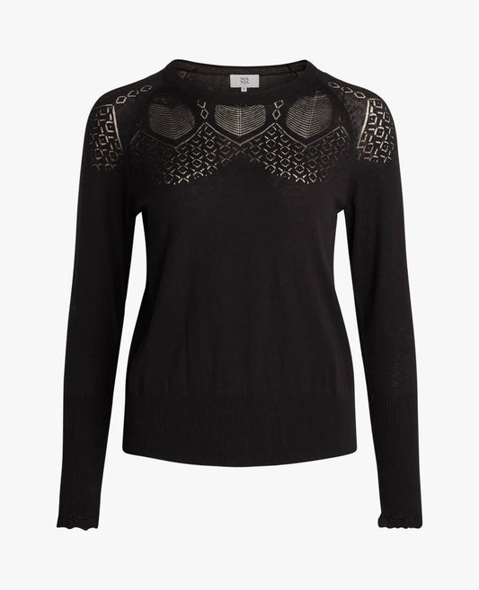 Noa Noa Louisa Essential Pullover - Black