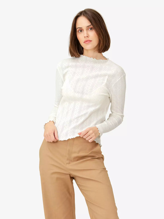 Noa Noa Mindy Top - Cloud Dancer