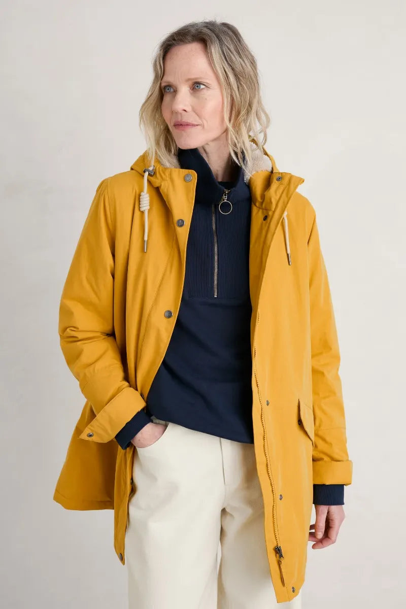 Seasalt River Sea Coat Sunflower