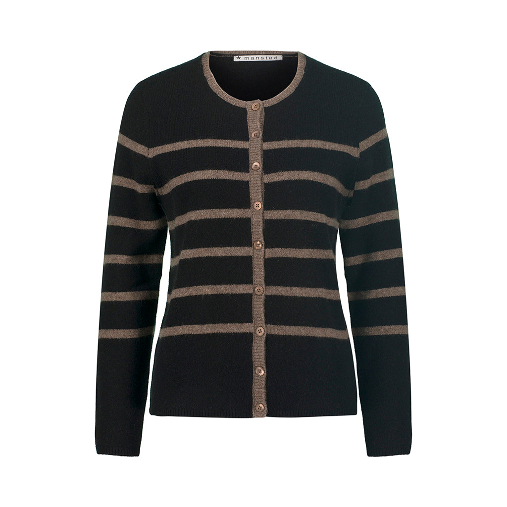 Mansted Zigge Cardigan - Black