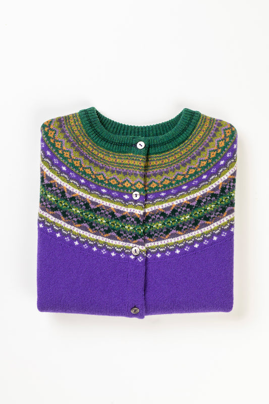 Eribe Alpine Short Cardigan Violetta