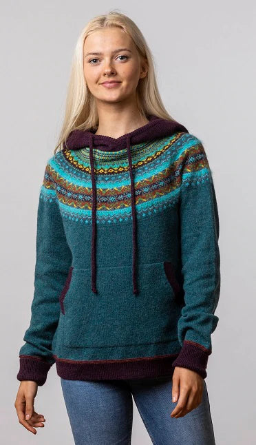 Eribe Alpine Hoody Sweater Jade