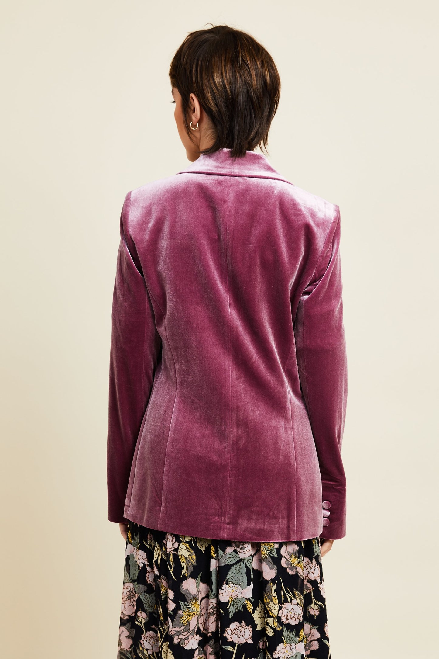 Kamare Surry Velvet Jacket - Pink