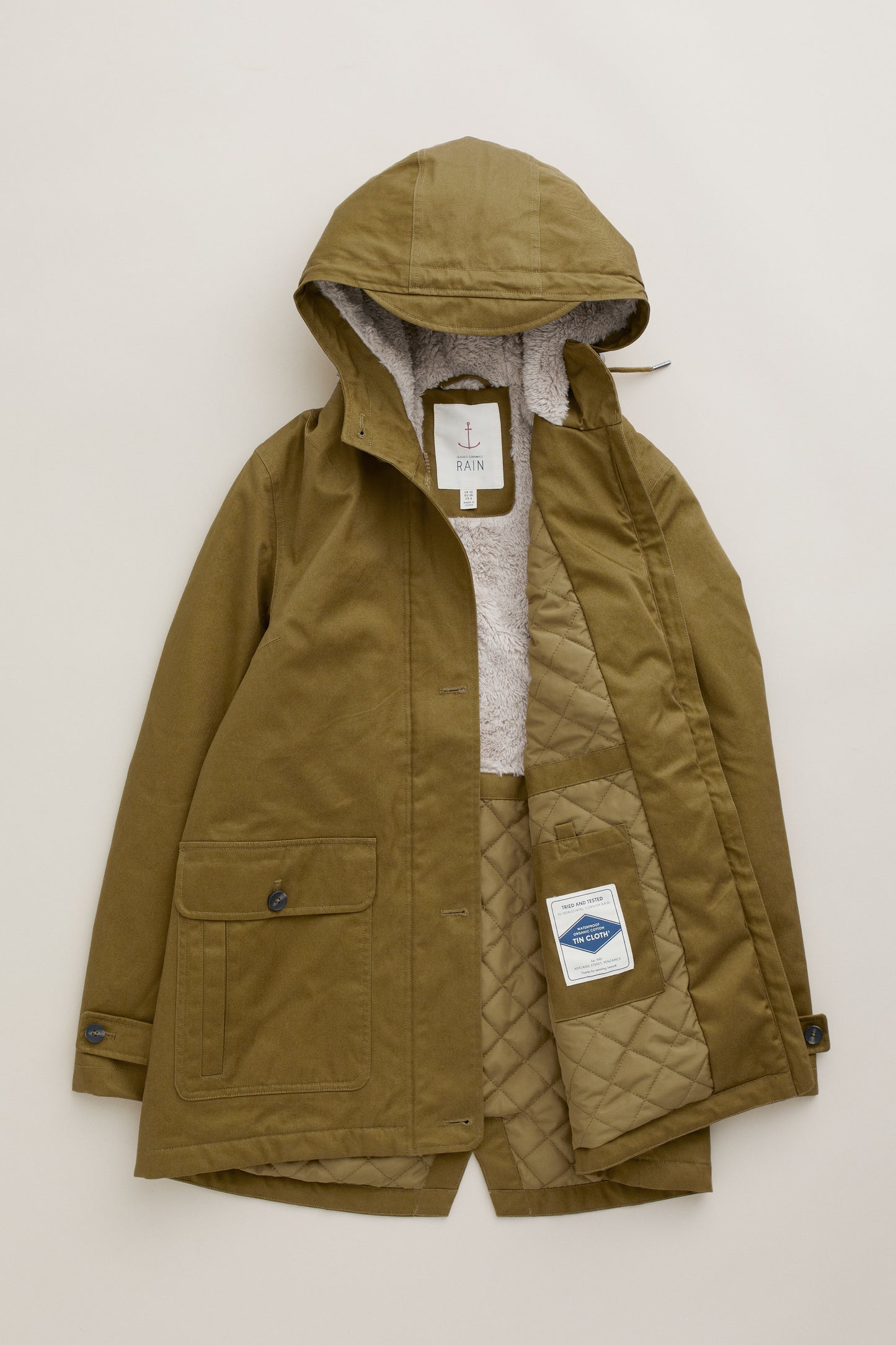 Seasalt Lill Cove Raincoat Oak