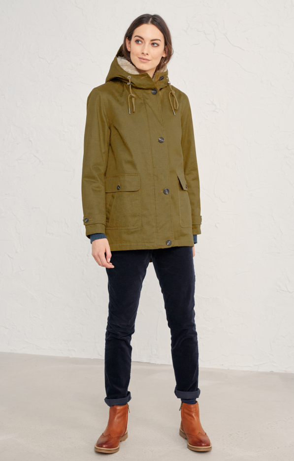 Seasalt Lill Cove Raincoat Oak