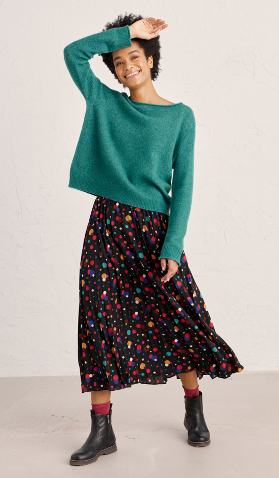 Seasalt Lily Bell Jumper Hepworth Green