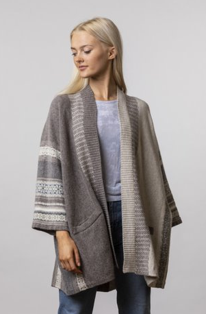 Eribe Montrose Blanket Coat Edelweiss