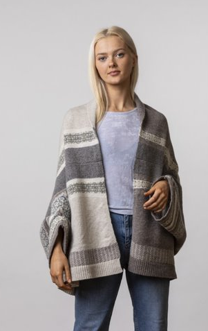 Eribe Montrose Blanket Coat Edelweiss
