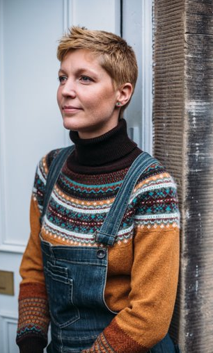 Eribe Alpine Roll Collar Sweater Goldfinch