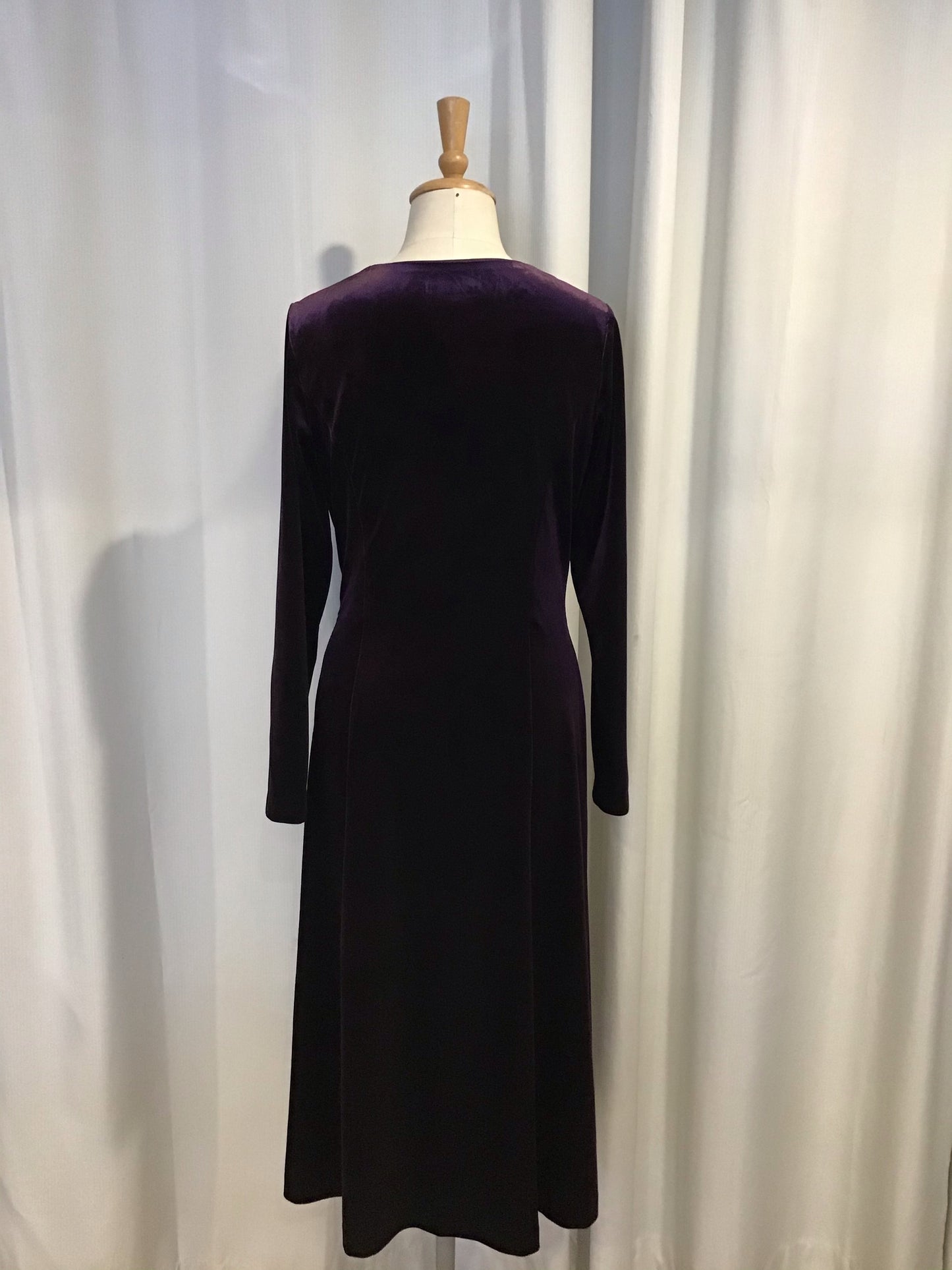 Kamare Tilly Velvet Dress Purple