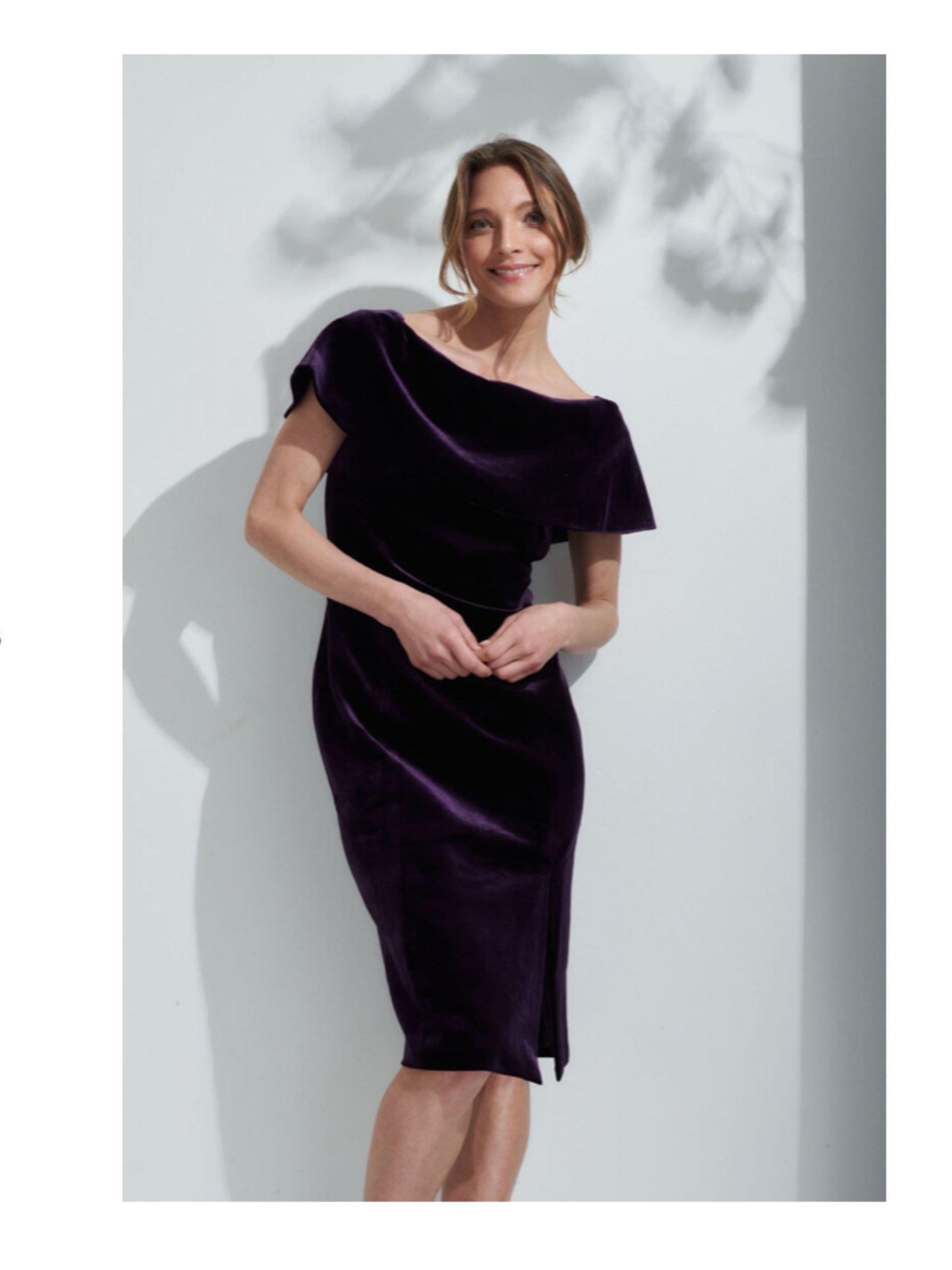Kamare Ariane Velvet Dress Purple